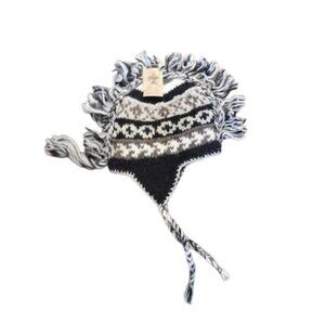 Cheveux Wool Mohawk Style Lined Warm Winter Hat NWT